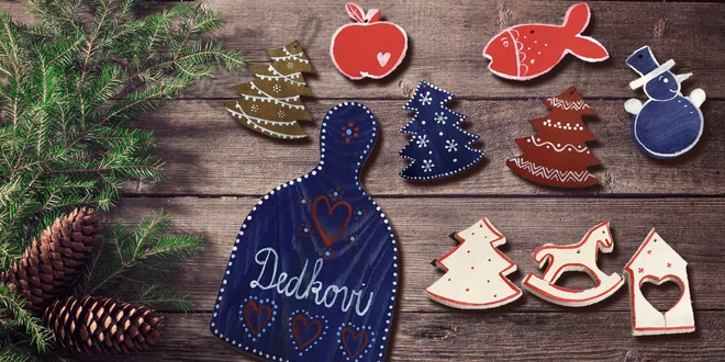Handmade drevené lopáriky či vianočné ozdoby