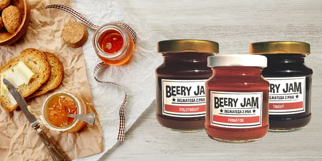 Netradičné pivné džemy aj v balení s výberovým pivom