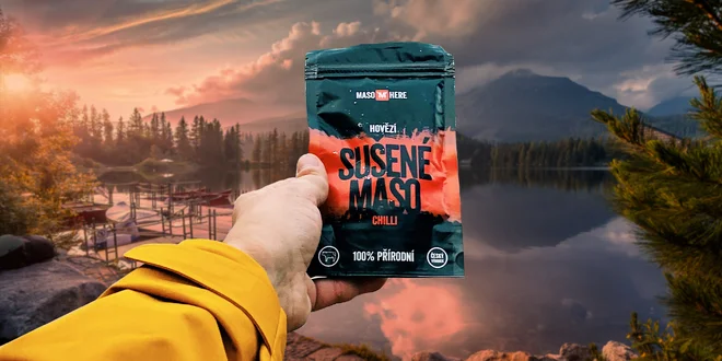 Sušené hovädzie mäso Biltong: rôzne príchute 120-600g