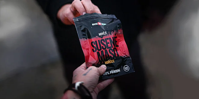 Sušené hovädzie mäso Biltong: rôzne príchute 120-600g