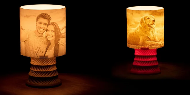 Spomienky a dizajn v jednom? To je fotolampa!