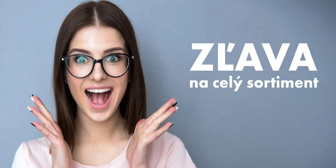 30% zľava na celý sortiment v e-shope Okuliare-optika