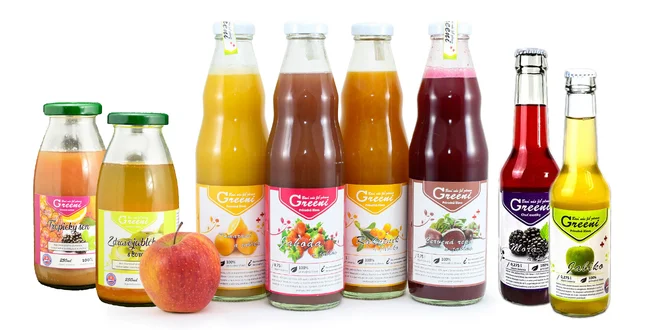 Osviežte sa 100% prírodnými ovocnými šťavami
