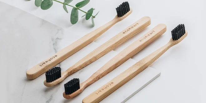 Praktické balenie zubných kefiek Ecoheart