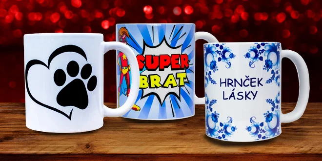 Hrnčeky s veselou potlačou pre každého!