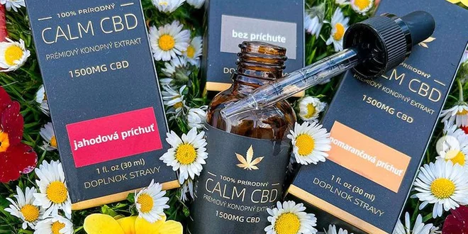 30 ml organické konopné oleje s 5% obsahom CBD