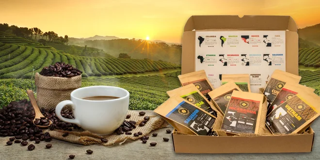 Degustačné balíčky káv Pure way, Nômad, Kúpeľná pražiareň