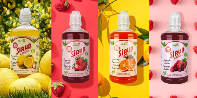 Stéviové sirupy bez cukru alebo zdravé sladidlo