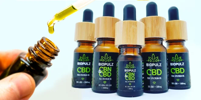 Certifikované švajčiarske full spectrum CBD oleje BIOPULZ
