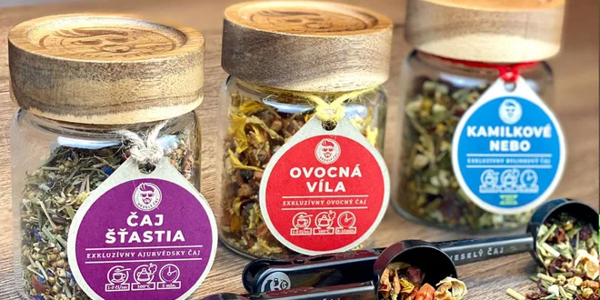 Sety čajových zmesí Veselý Čaj