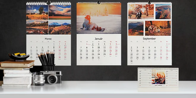 Fotokalendáre rôznych druhov od FotoStory