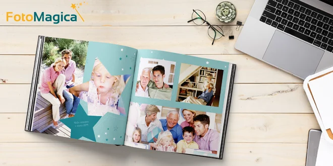 Exkluzívna značková fotokniha XL alebo L v tvrdých doskách