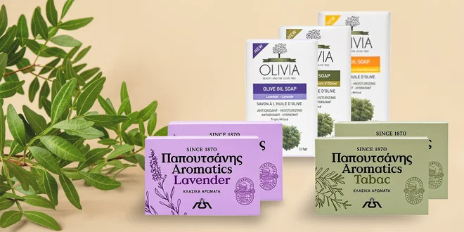 Grécka starostlivosť: tuhé mydlá s olivovým olejom