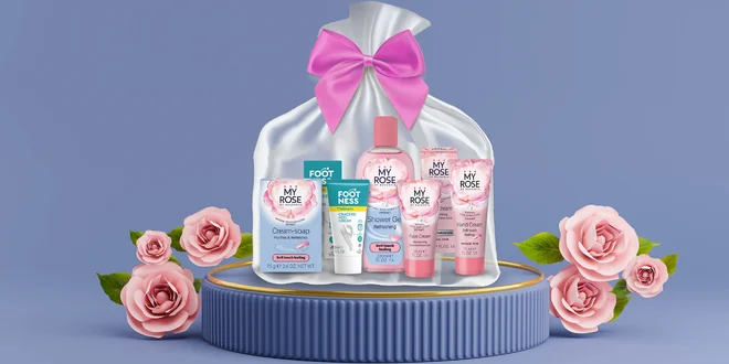 Darčekové balíčky kozmetiky pre starostlivosť o celé telo