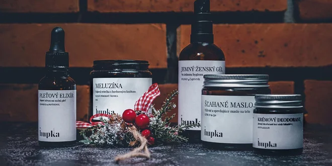 Darčekové balíčky sviečok a prírodnej kozmetiky