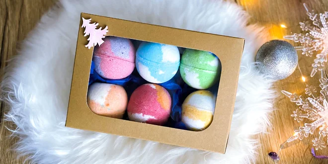 6-9 ks Balíčky šumivých bômb do kúpeľa