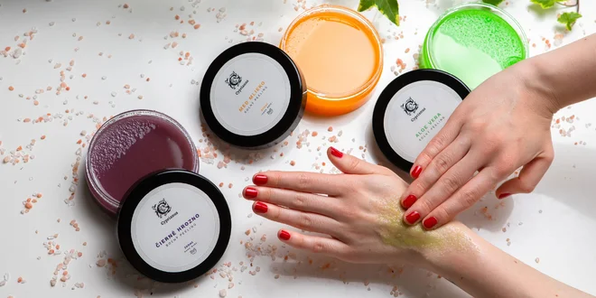 3-4 ks Balíky soľného peelingu vyrobeného na Slovensku