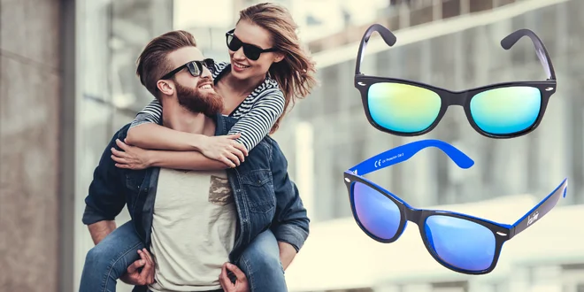 Unisex slnečné okuliare Kašmir Wayfarer