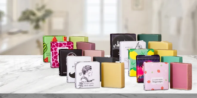 Balíčky voňavých prírodných mydiel pre dámy i pánov