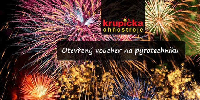 Pyrotechnika pro silvestrovské ohňostroje