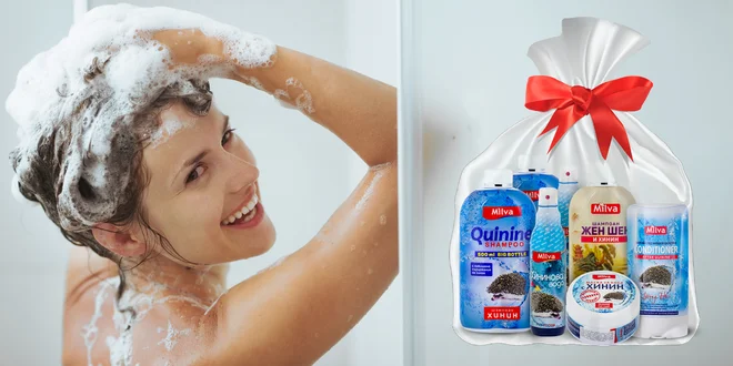 3-7 ks Balíčky kvalitnej vlasovej kozmetiky Milva