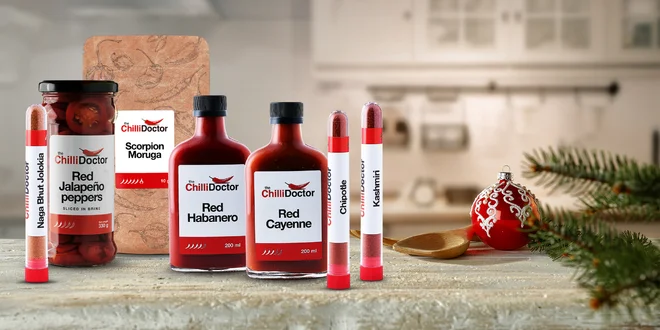 Pikantné darčekové balíčky od The ChilliDoctor