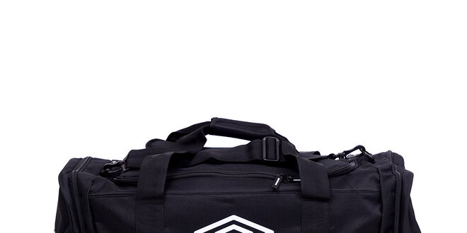 Černá cestovní taška na kolečkách Umbro
