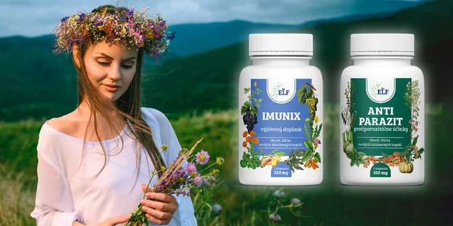 Bylinné výživové doplnky - podpora imunity či proti parazitom