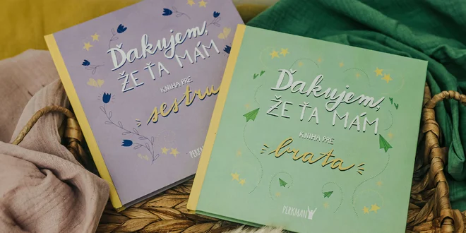 Darujte z lásky originálnu knihu vašim najbližším