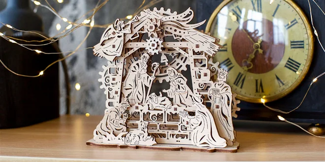 Mechanický Betlehem: Postav si unikátnu vianočnú dekoráciu