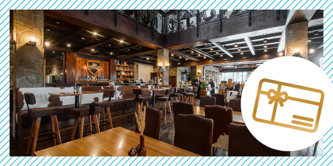 Peňažný poukaz na konzumáciu v Nestville Taberna