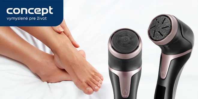Elektrický pilník na päty Concept PN3020 Perfect Skin