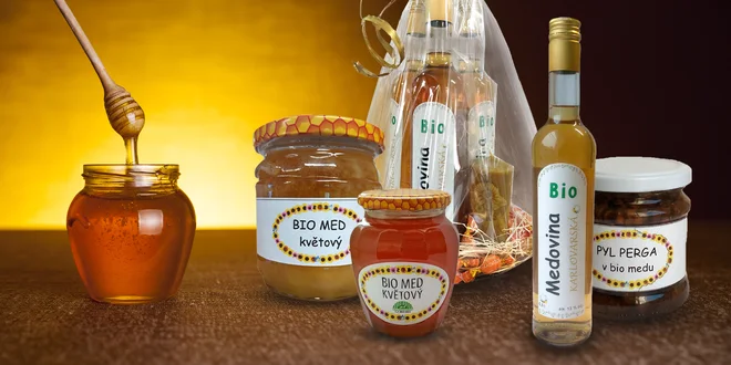 Bio medy aj medovina od českého včelára