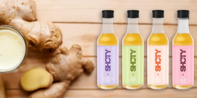 4 – 9 ks balenia Zázvorového zázraku: shoty v 4 príchutiach