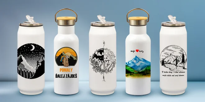 Slovenské termofľaše a termoplechovky z nerezovej ocele