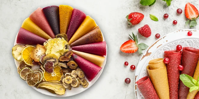 Zdravé maškrty zo 100% ovocia