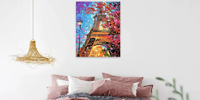 Diamantové maľovanie podľa čísel: zvieratá aj Eiffelovka