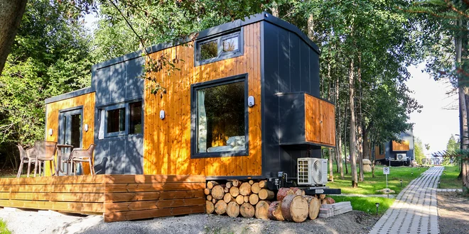 Mobilný dom Tiny House: Ako stvorený na chatu aj celoročné bývanie