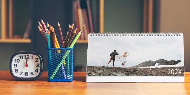 Stolové fotokalendáre z vlastných fotografií