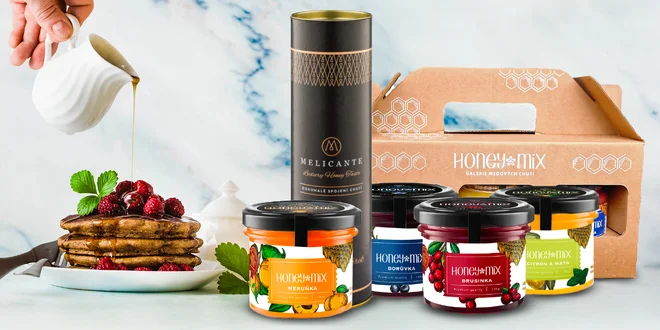 Medy s ovocím aj zázvorom: darčekové balíčky