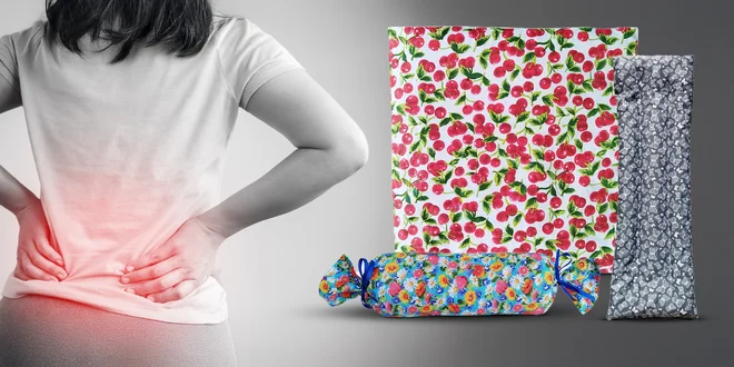 Jedinečné nahrievacie vankúše plnené čerešňovými kôstkami