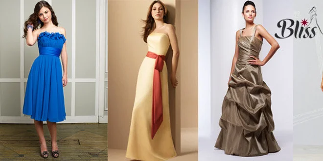 Luxusní společenské šaty Mori Lee a Alfred Angelo