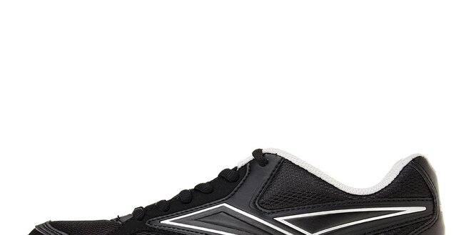 Dámské černé běžecké boty Reebok se stříbrnými detaily