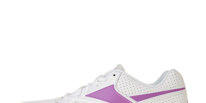 Dámské bílé sportovní boty Reebok s růžovými detaily