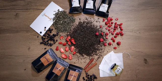 Čajový ateliér: sada pro výrobu vlastní čajové směsi