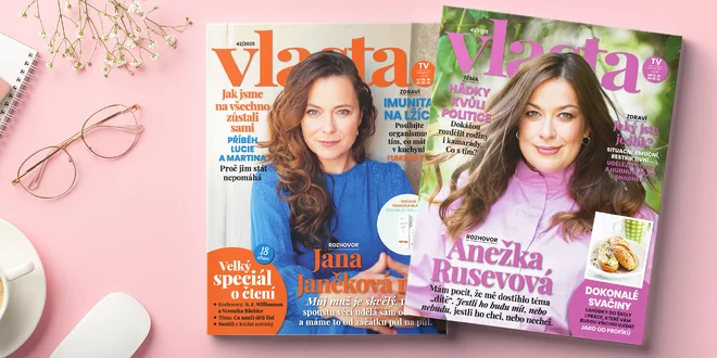 Předplatné časopisu Vlasta: půlroční i roční