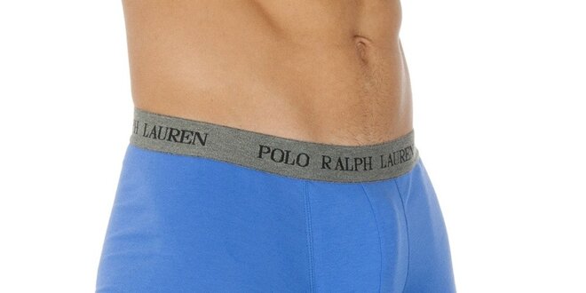 Pánské modré bavlněné boxerky Ralph Lauren