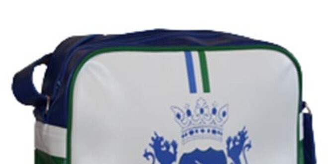 Modro-bílo-zelená taška přes rameno Dunlop