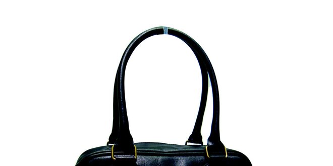 Dámská černá kabelka s pestrobarevným potiskem Kothai