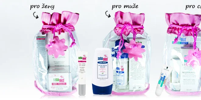 Dárkový balíček s kosmetikou pro ženy i muže Sebamed